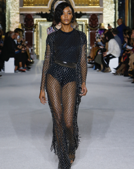 All Of Our Favorite Black Models Hit The Runway At Balmain’s Spring 2018 Show

